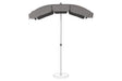 Suncomfort by Glatz Parasol Siesta 180x130cm Stone grey 057 