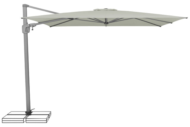 Suncomfort by Glatz Parasol Sunflex Light Grey 13 