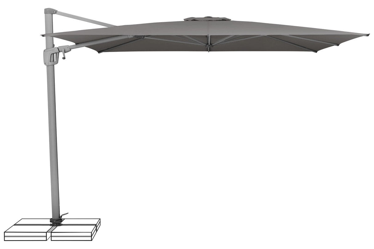 Suncomfort by Glatz Parasol Sunflex Stone grey 057 