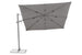 Suncomfort by Glatz Parasol Varioflex Stone grey 057 300x300cm 