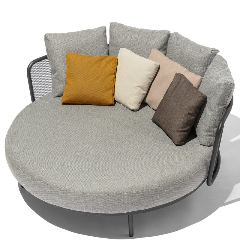Todus Baza Round Daybed, Coussins inclus 