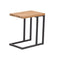 Zebra Fly Cubo Table d'appoint 31x45cm H:49cm Graphite / Teck 