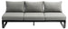 Zebra Fly Lounge Canapé 3 places Graphite / Dark Grey 
