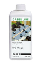 Zebra Greenline Produit d'entretien pour plateau HPL 500ml 0.5 Litre 