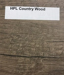 Zebra HPL Plateau de table 160x90cm Country Wood 