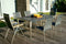 Zebra Opus Piètement de table en inox 160x90cm H:74cm 
